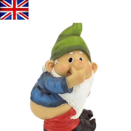 Stinky garden gnome statue - stinky,