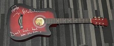 Pete Doherty SIGNED guitar -