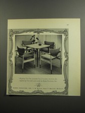 1952 Baker Modern Chairs and