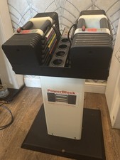 Power lock Adjustable Dumbbells With Stand 15-125lbs