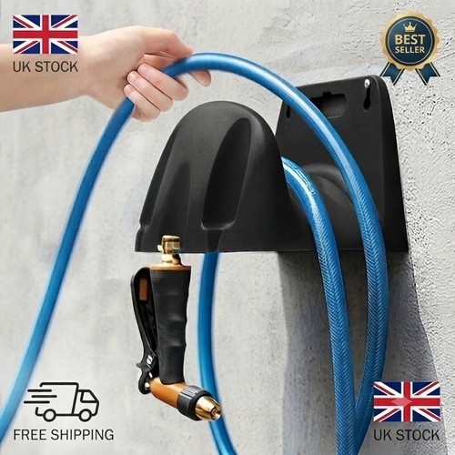 Wall mounted garden hose - mounted,
