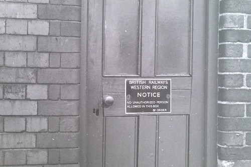 Banbury signal box - signal,