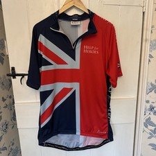 RARE “Help for Heroes” Cycling Shirt tricot jersey by Scimitar XXXL