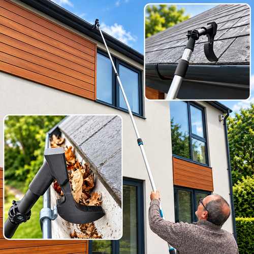 Gutter cleaner pole - pole, 7.5m