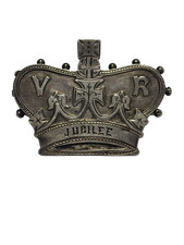 Victorian Jubilee Crown Brooch