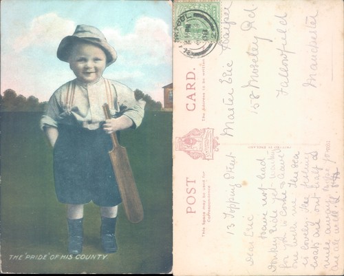 Child with cricket bat cws - child, ltd