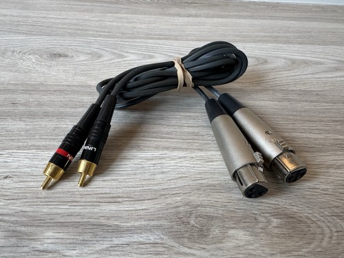 Linn female xlr male rca - female, to