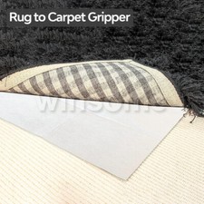 Rug to Carpet Gripper Non Slip
