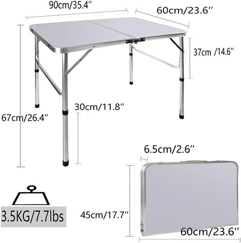 New folding camping - new, table