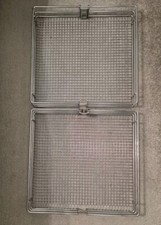 Two Metal Pull Out Baskets For Larder
