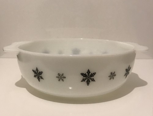 Pyrex snowflake gaiety white - snowflake,