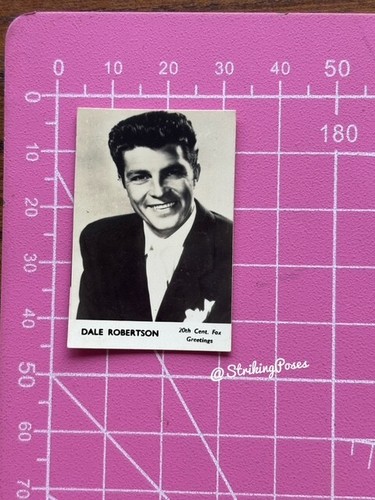 Dale robertson photo greetings - robertson,