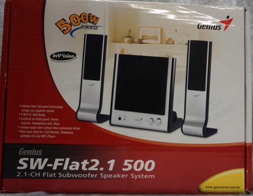 Genius flat 500 - 2.1,