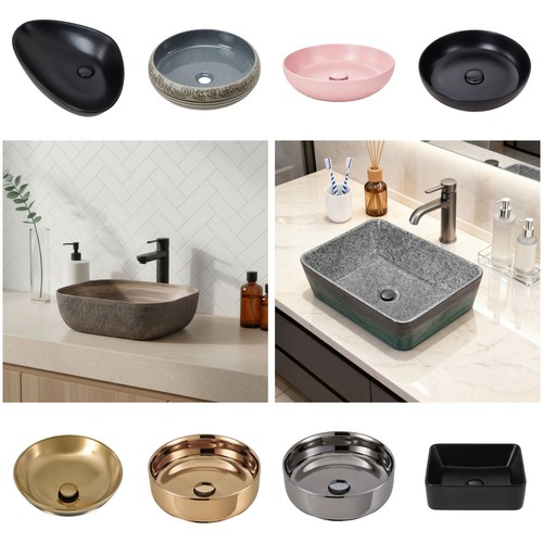 Bathroom ceramic basin - bathroom,