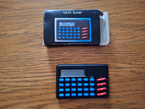 Vintage data bank - bank, electronic