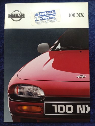 Nissan 100 brochure 1991 - 100,