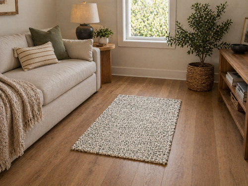 Handmade rag rug 100 - rug, 100%