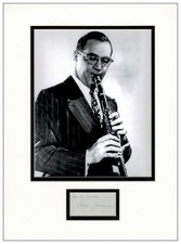 Benny goodman autograph signed - benny,