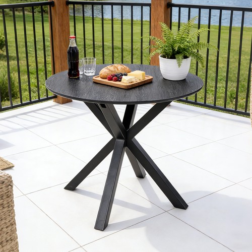 Person round dining table - person,