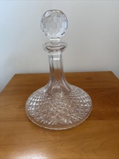 Waterford Colleen Decanter Cut Glass Crystal with Stopper