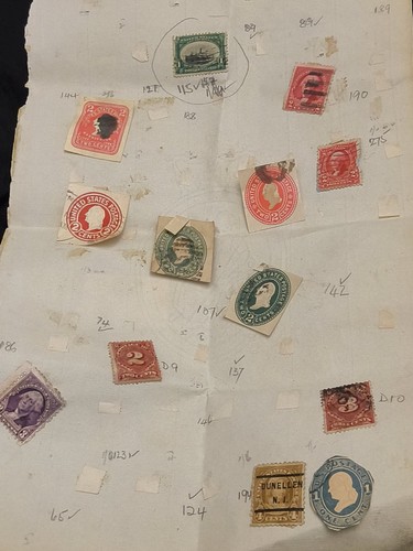 Old stamps - old,