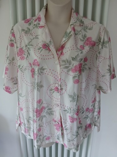 Vtg shapely figure pink floral - vtg,