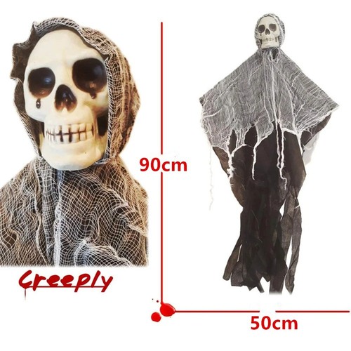 Halloween hanging skull prop - hanging,