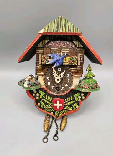 Little swiss chalet bird - &,