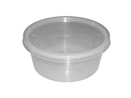 12oz round microwave - 12oz, clear