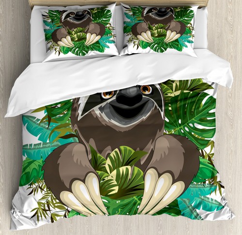 Sloth duvet cover set - set, cartoon