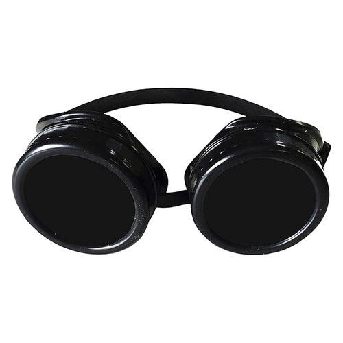 Black steampunk goggles with - steampunk,