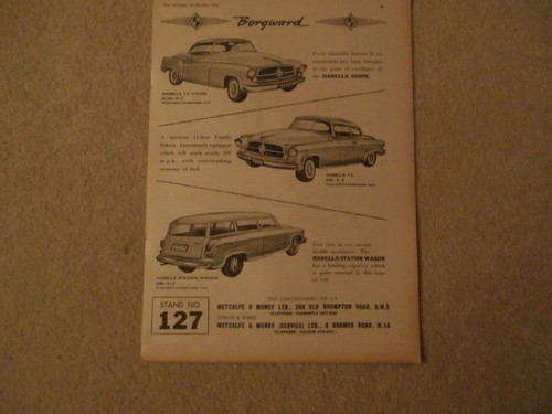 Borgward isabella coupe - borgward, ts