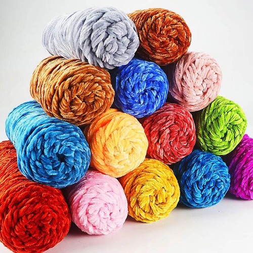 400g soft velvet yarn - soft, (4x100g)