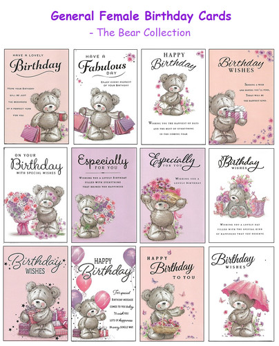 General female birthday - general, cards