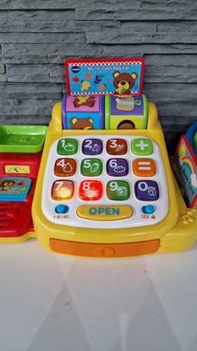 Vtech 1st cash register - cash,
