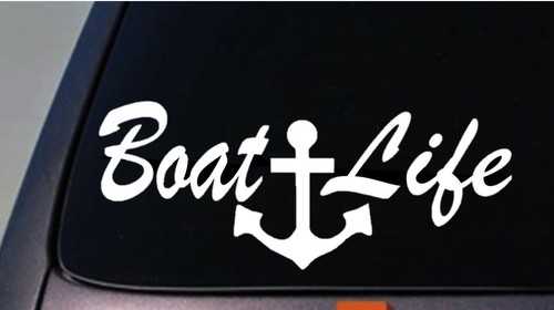 Boat life sticker water lake - water,