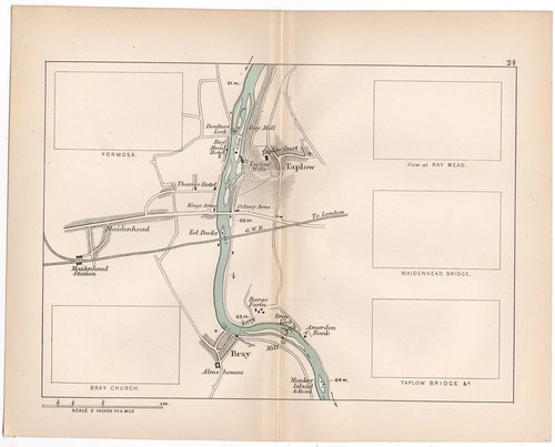 River thames route from - river,