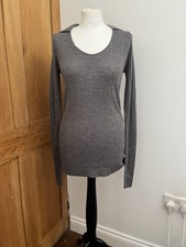 COS 100% Wool Ribbed Long