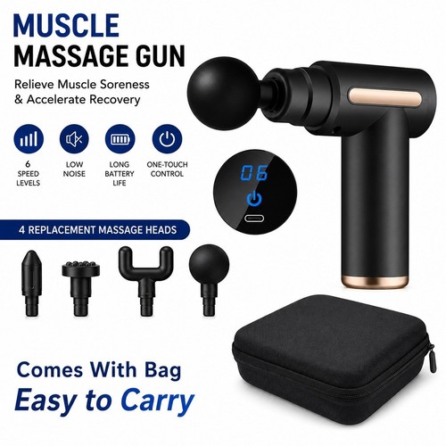 Massage gun deep - deep, percussion
