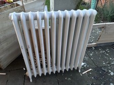 Antique cast iron radiator - iron,