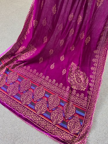 Velvet shawl with - with, beautiful