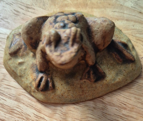 Brown and tan - brown, frog