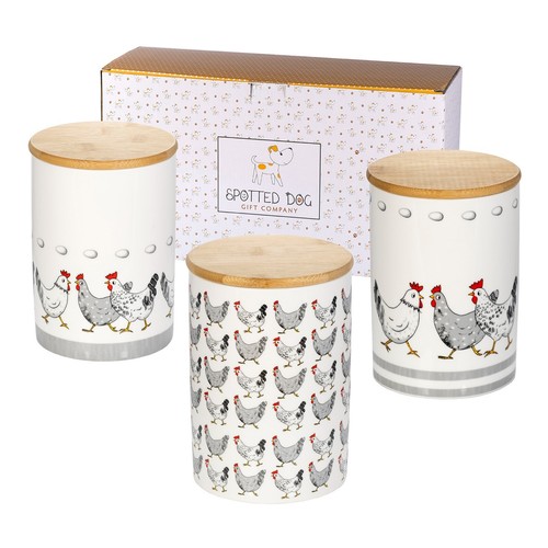 Canister set ceramic - set,
