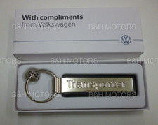 NEW GENUINE VOLKSWAGEN   TRANSPORTER   SILVER KEYRING   000087010AP YCC