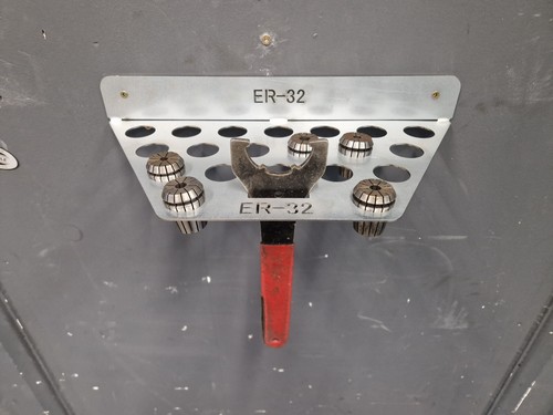 Collet spanner rack - er,