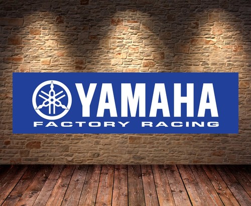 Yamaha factory banner - factory, garage