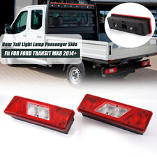 LEFT & RIGHT REAR TAIL LIGHT LAMP LENS FOR FORD TRANSIT MK8 TIPPER PICK-UP 14+