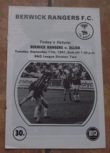 1991 berwick - 1991-92,