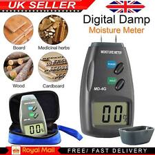 Digital Moisture Meter 4 Pin PRO Damp Detector Timber Wood Tester Sensor