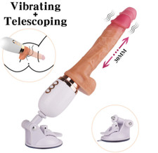 Automatic 3 Thrusting Dildo